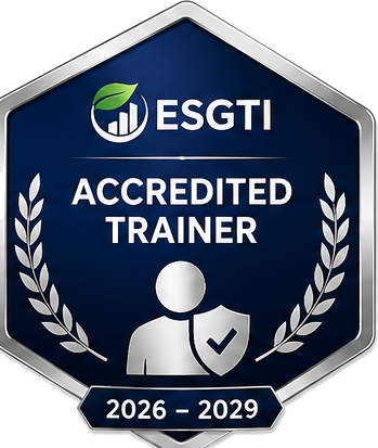 ESGTI Accredited Trainer badge