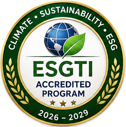 ESGTI Accredited Program badge