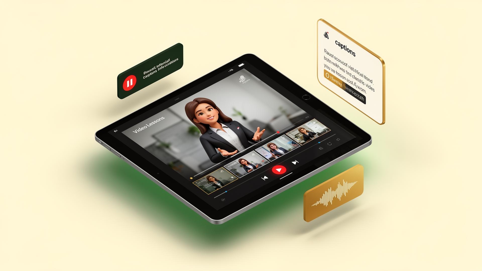 Step 02: Video lessons, voiced narration, ask-an-instructor.